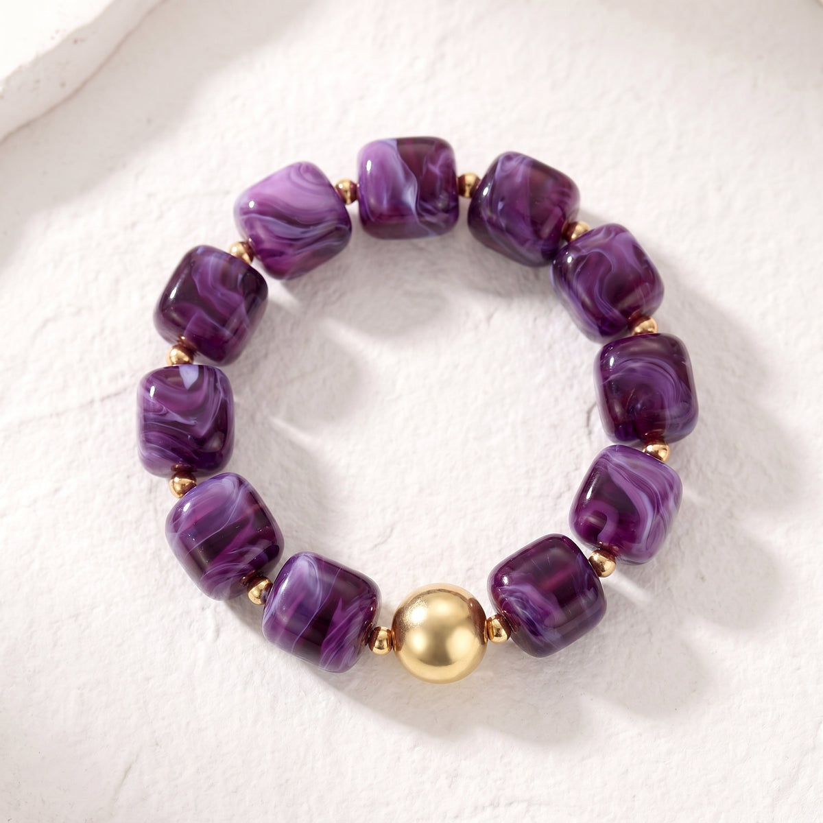 Amethyst Dream Chunky Bracelet