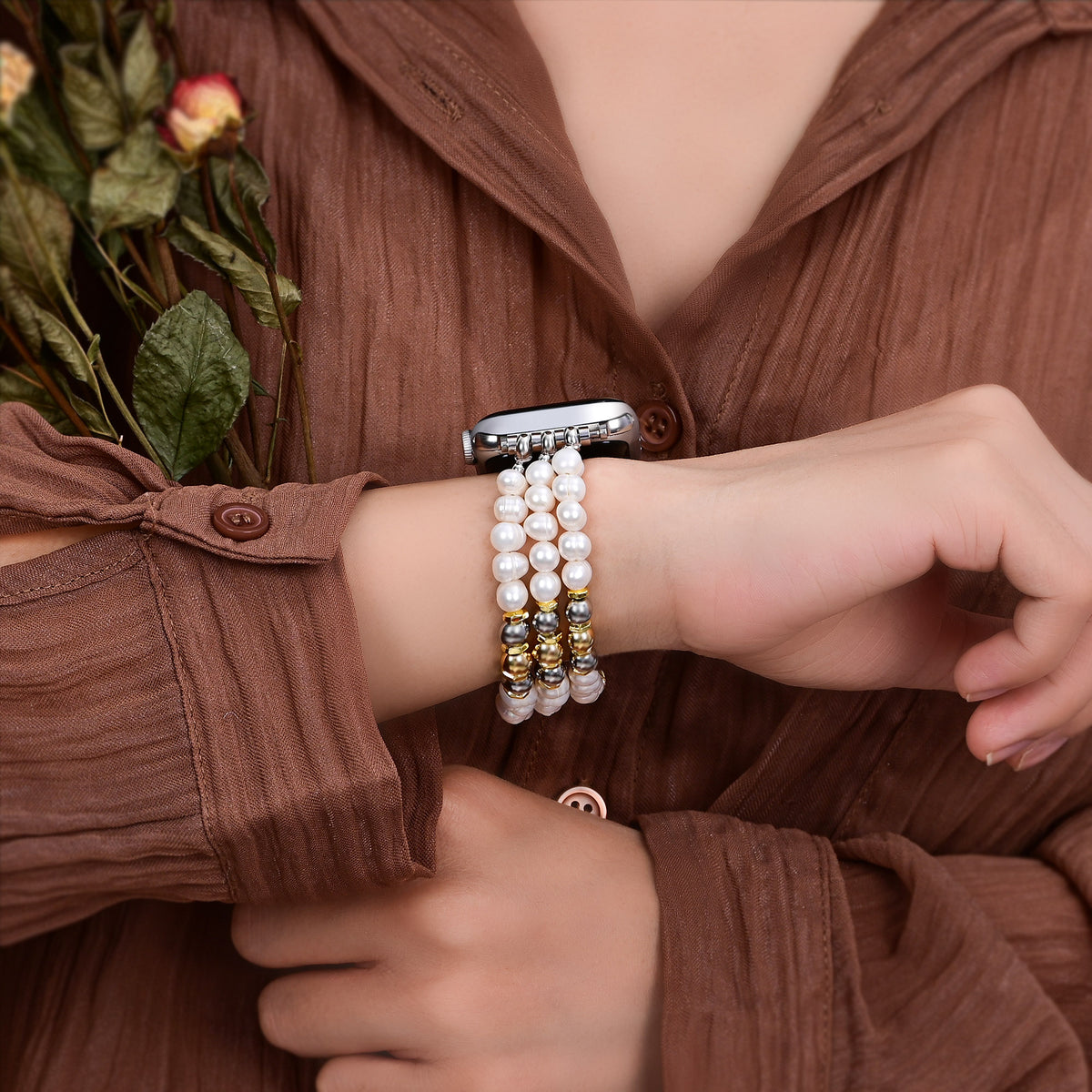 Majestic Moonlight Stretch Apple Watch Strap