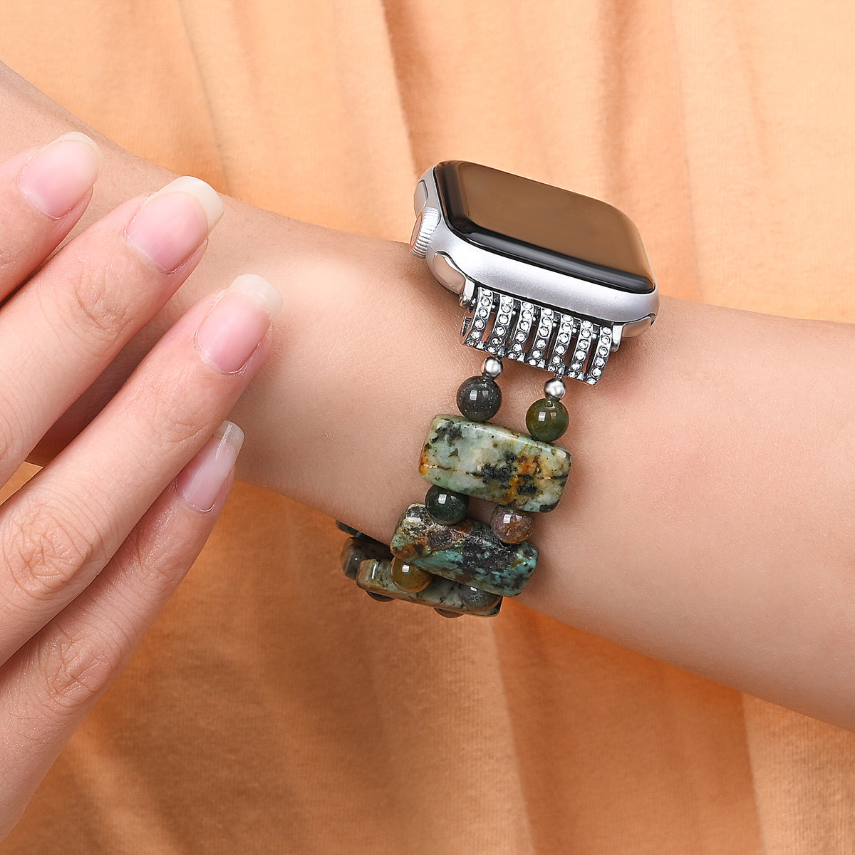 Ancient Forest Stretch Apple Watch Strap