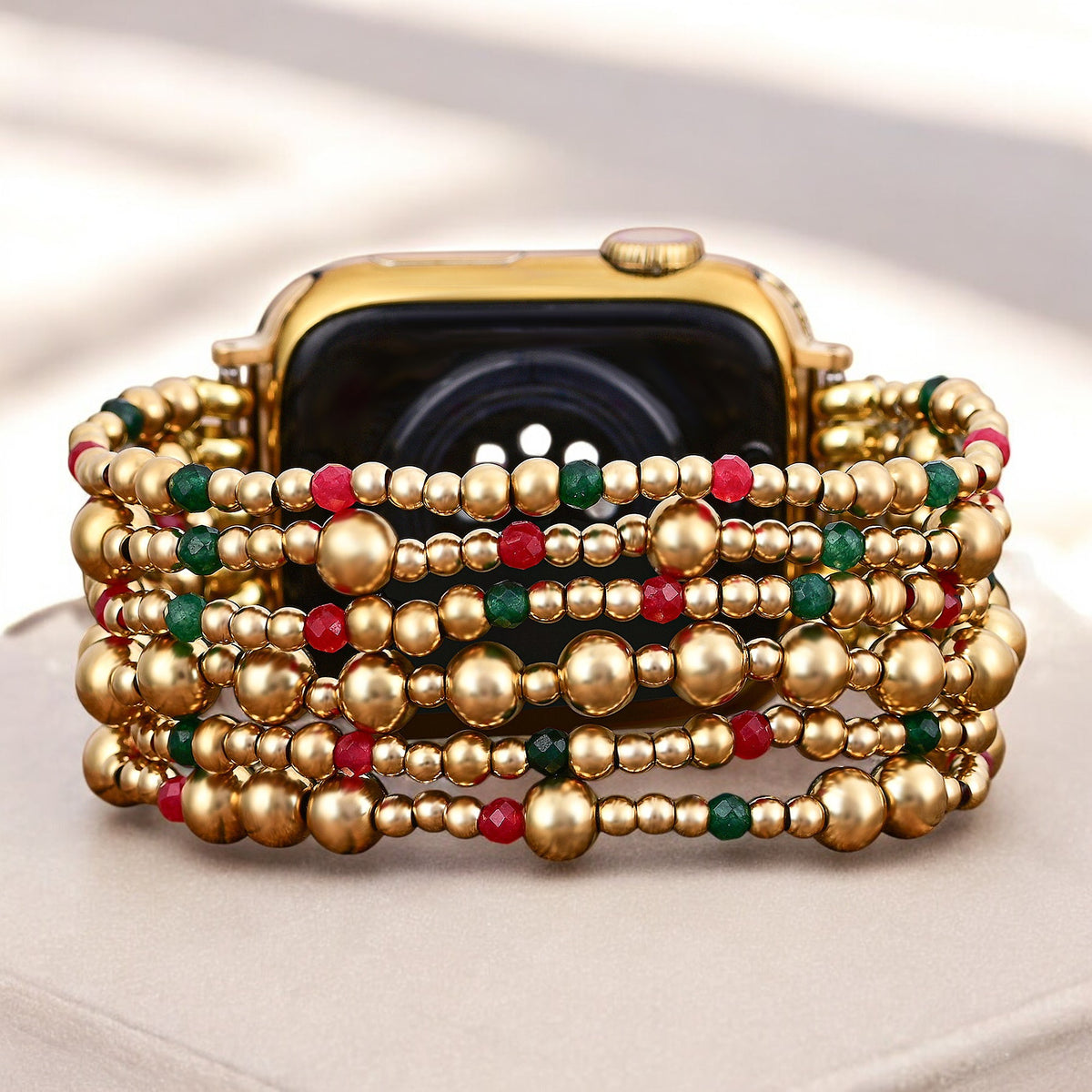 Christmas Gold Magic Apple Watch Strap