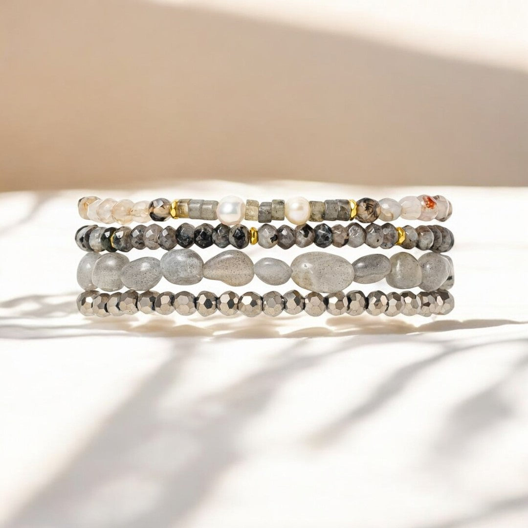 Labradorite Agate Fusion Apple Watch Strap