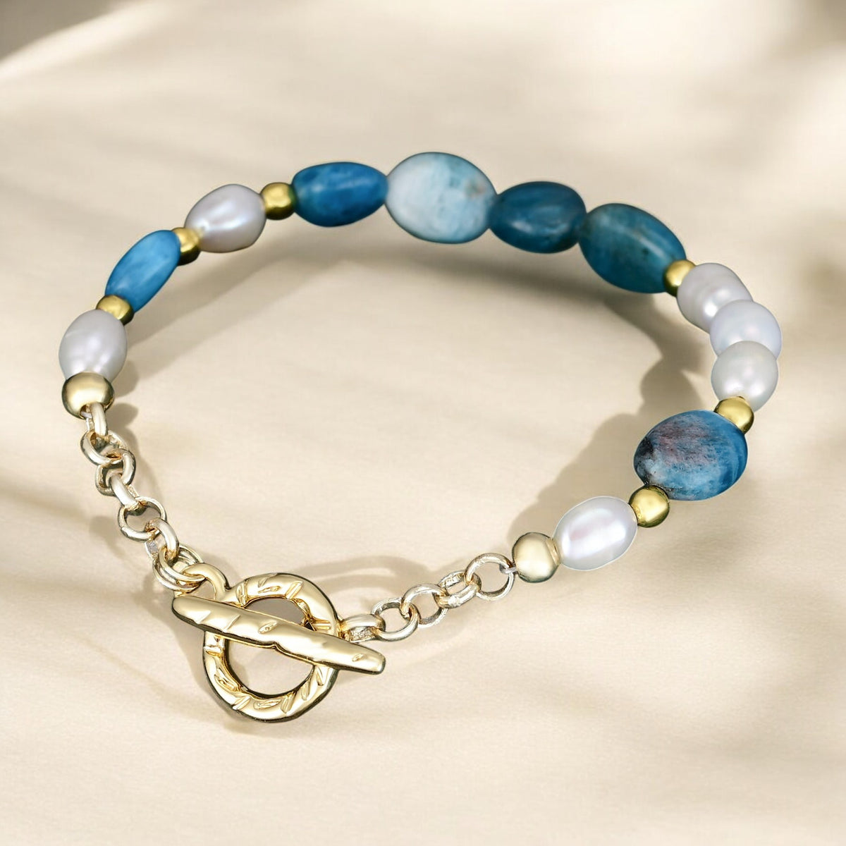 Beachfront Bliss Apatite Bracelet