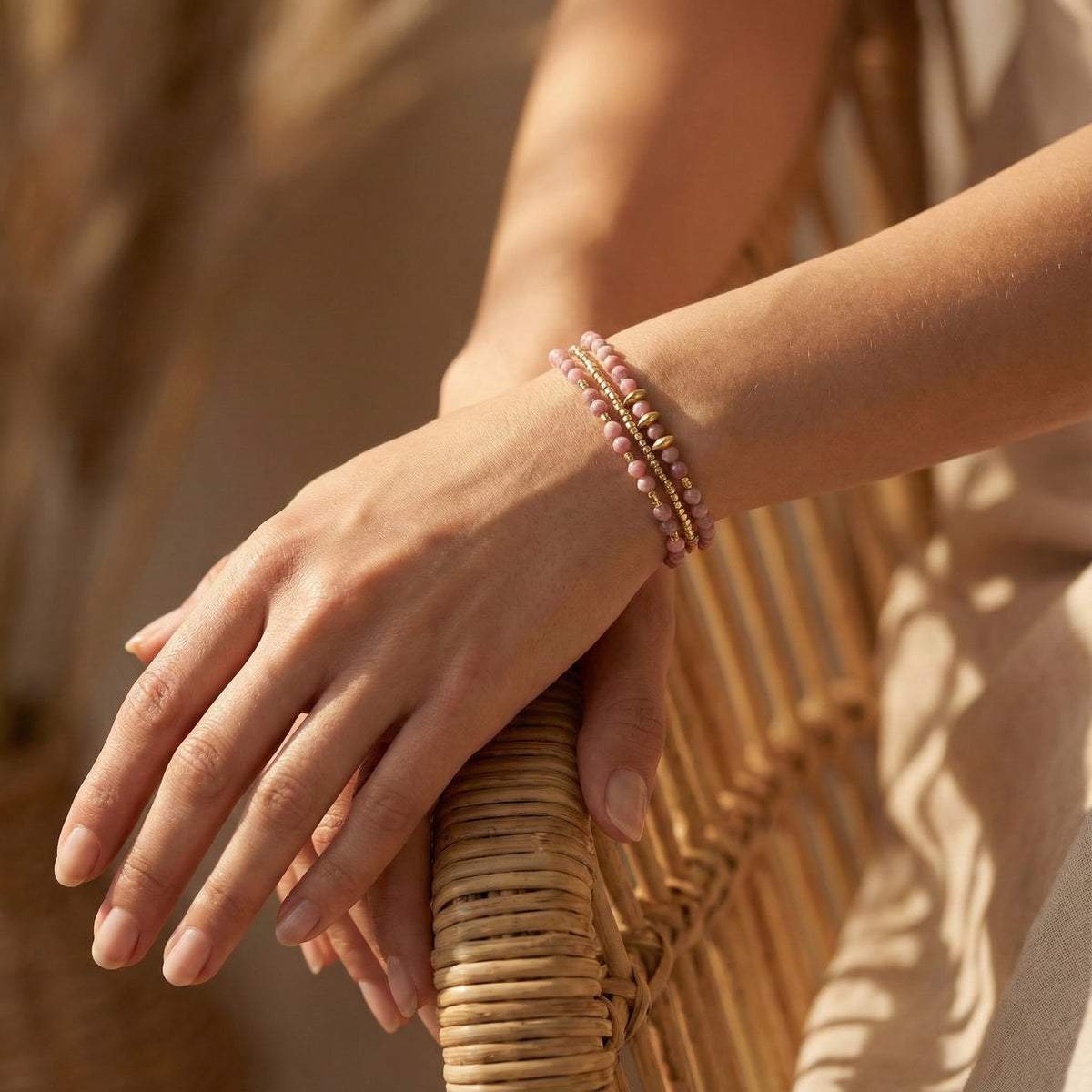 Rose Harmony Multi-Style Bracelet/Necklace