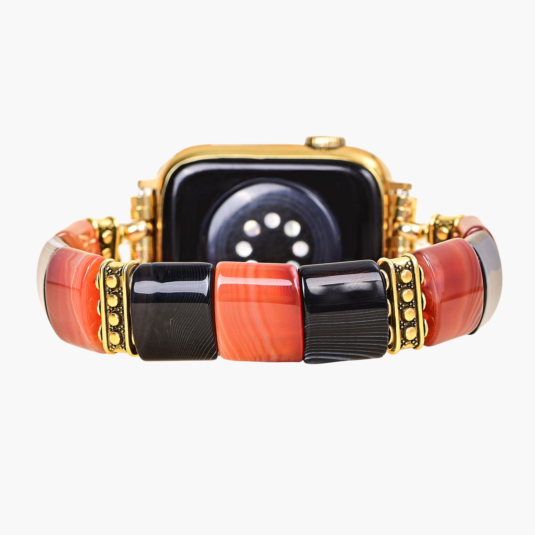 Haunted Stripes Halloween Apple Watch Strap