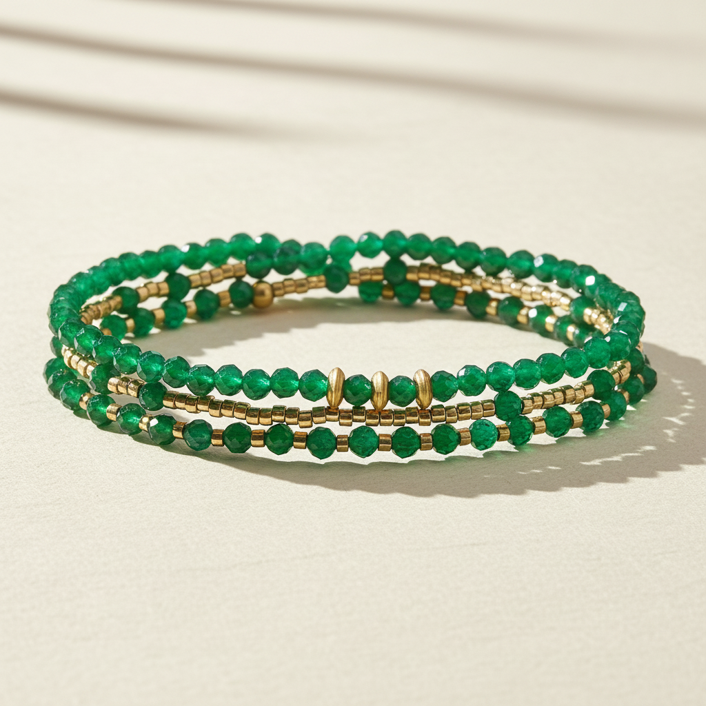 Jade Radiance Multi-Style Bracelet/Necklace