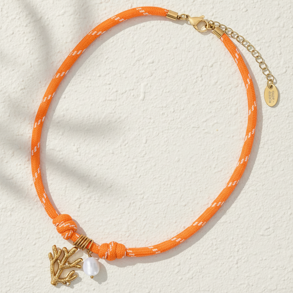 Coral Reef Charm Necklace