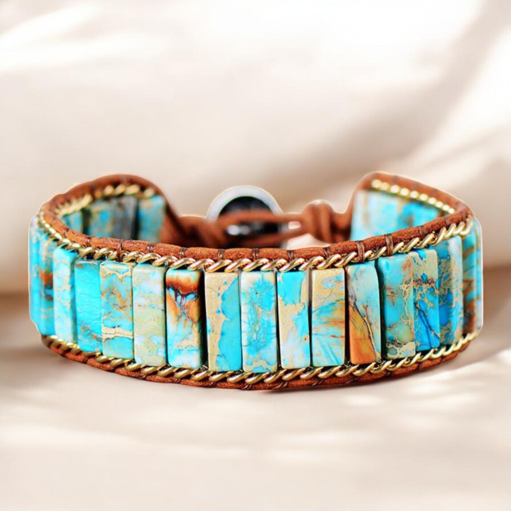 Turquoise Jasper Energy Bracelet