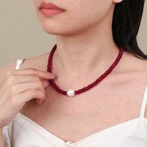 Jade Pearl Harmony Necklace