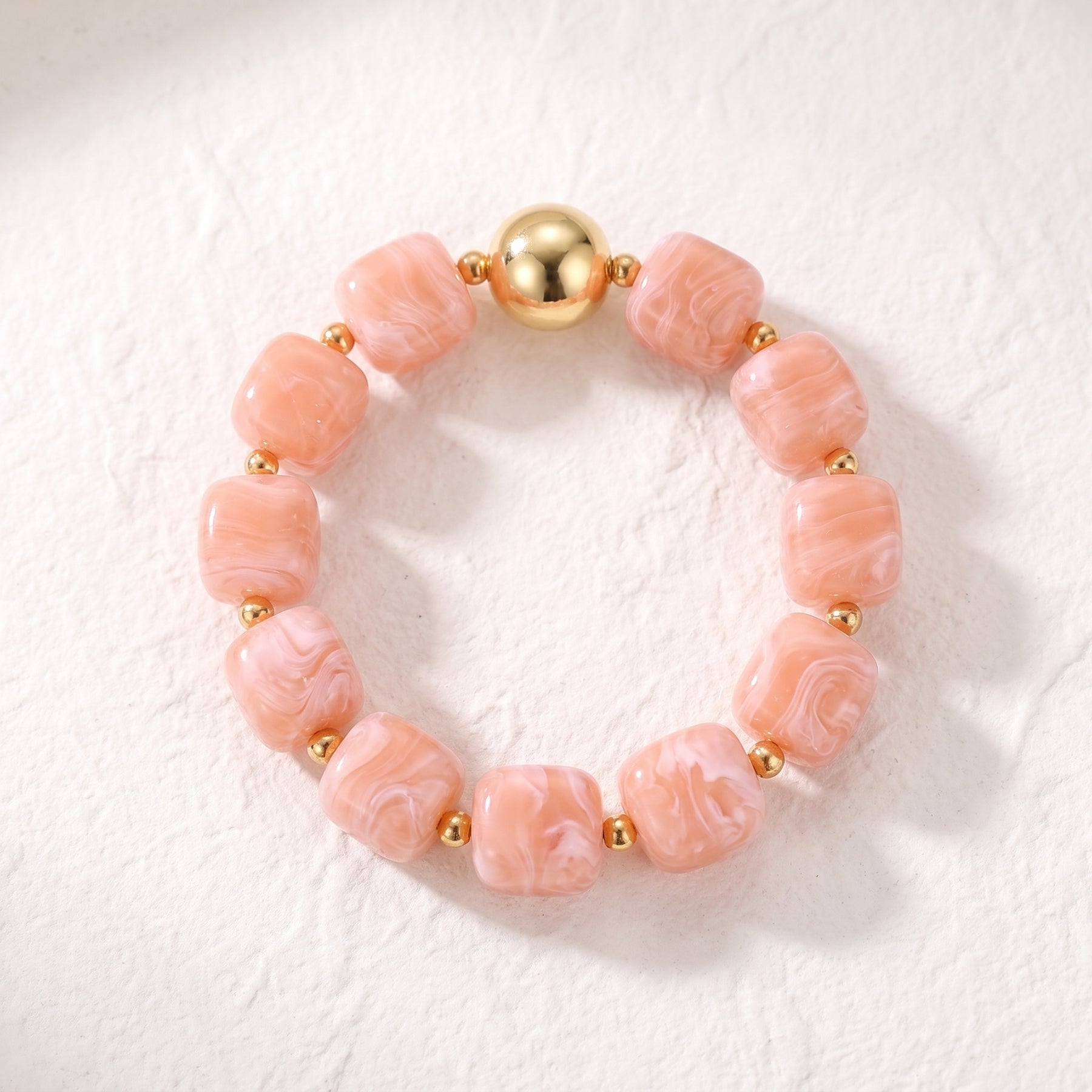 Coral Dream Chunky Bracelet