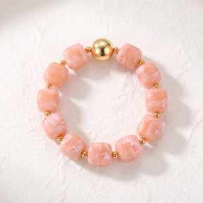 Coral Dream Chunky Bracelet