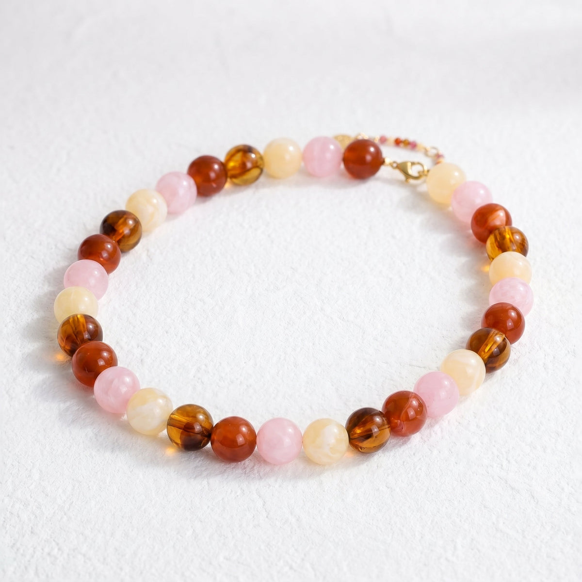 Chunky Coastal Beaded Necklace