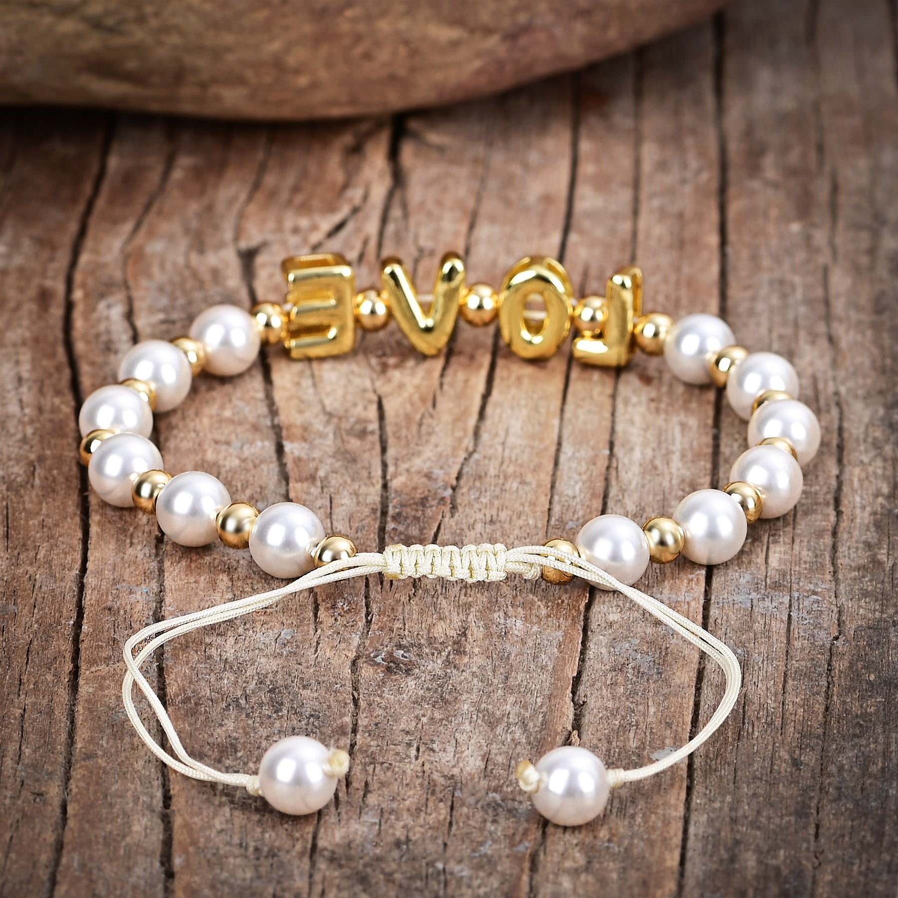 Pearl Radiance Love Bracelet