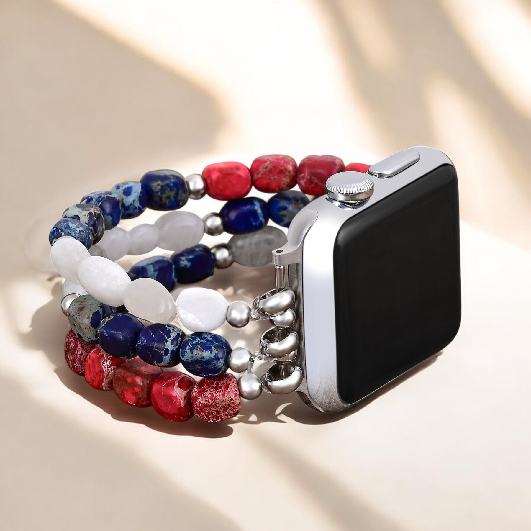 Independence Flame Stretch Apple Watch Strap