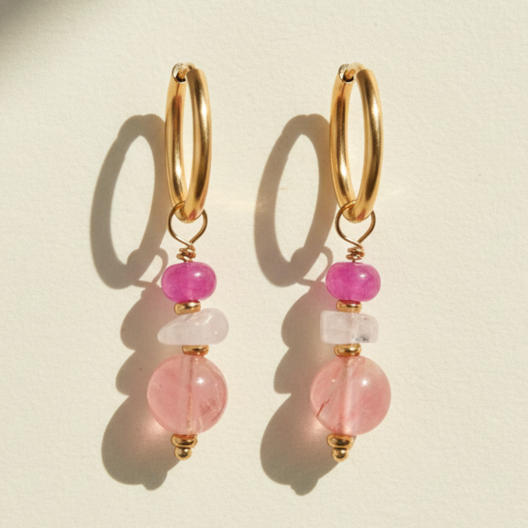 Blush Jade Earrings
