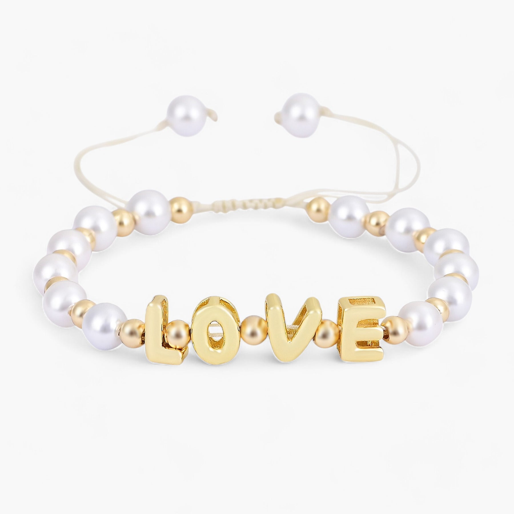 Pearl Radiance Love Bracelet