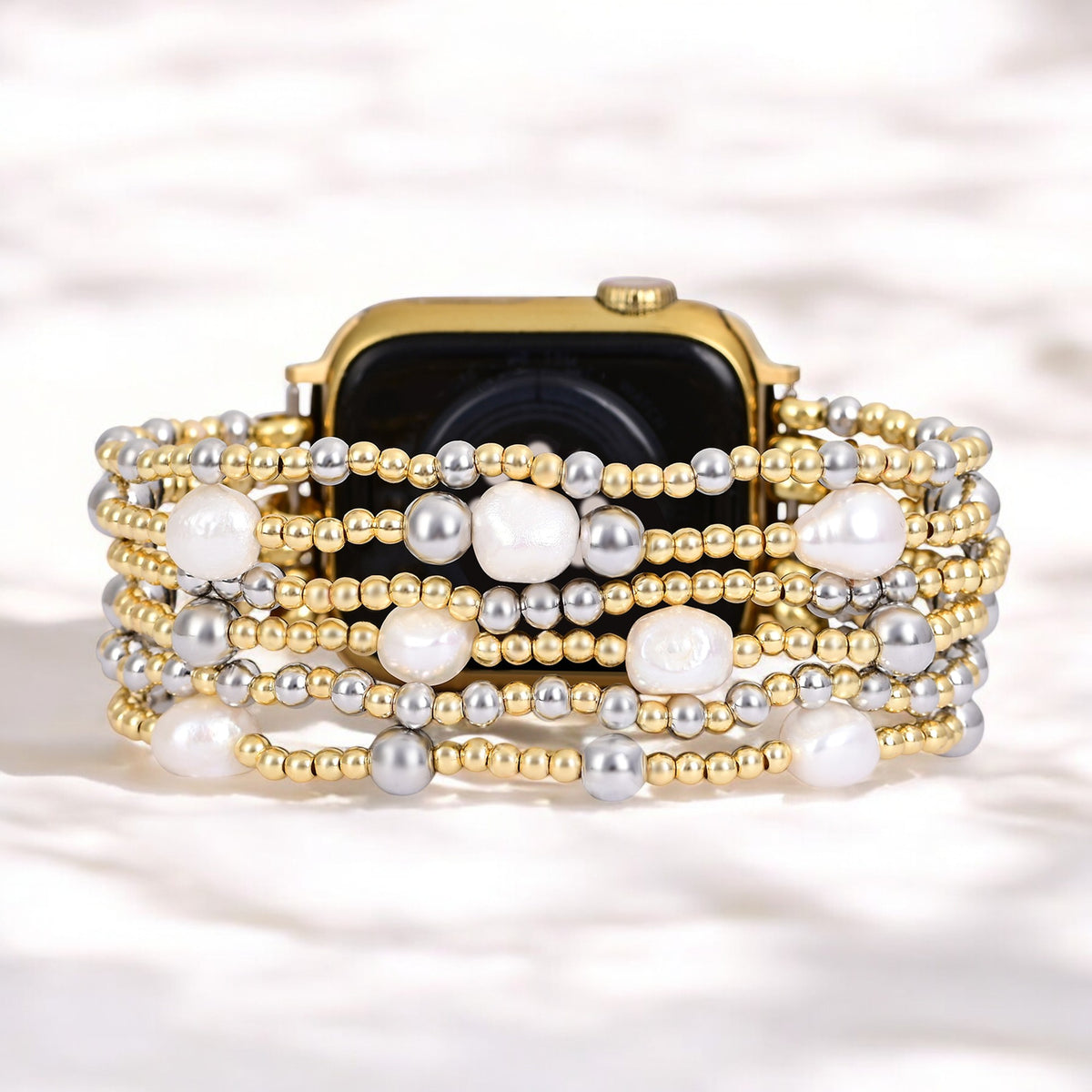 Celestial Glint Stretch Apple Watch Strap