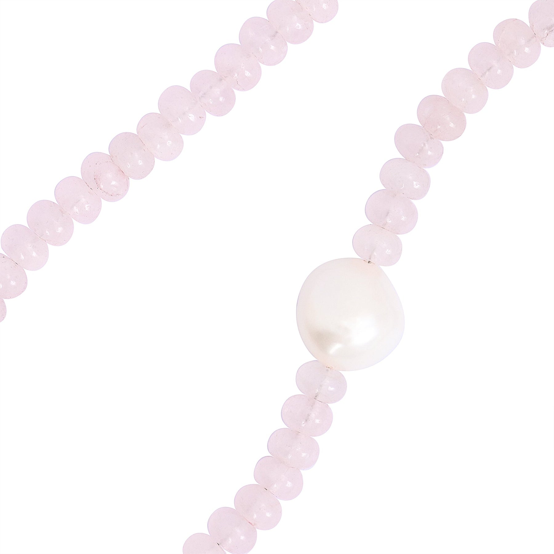 Rose Glow Pearl Necklace