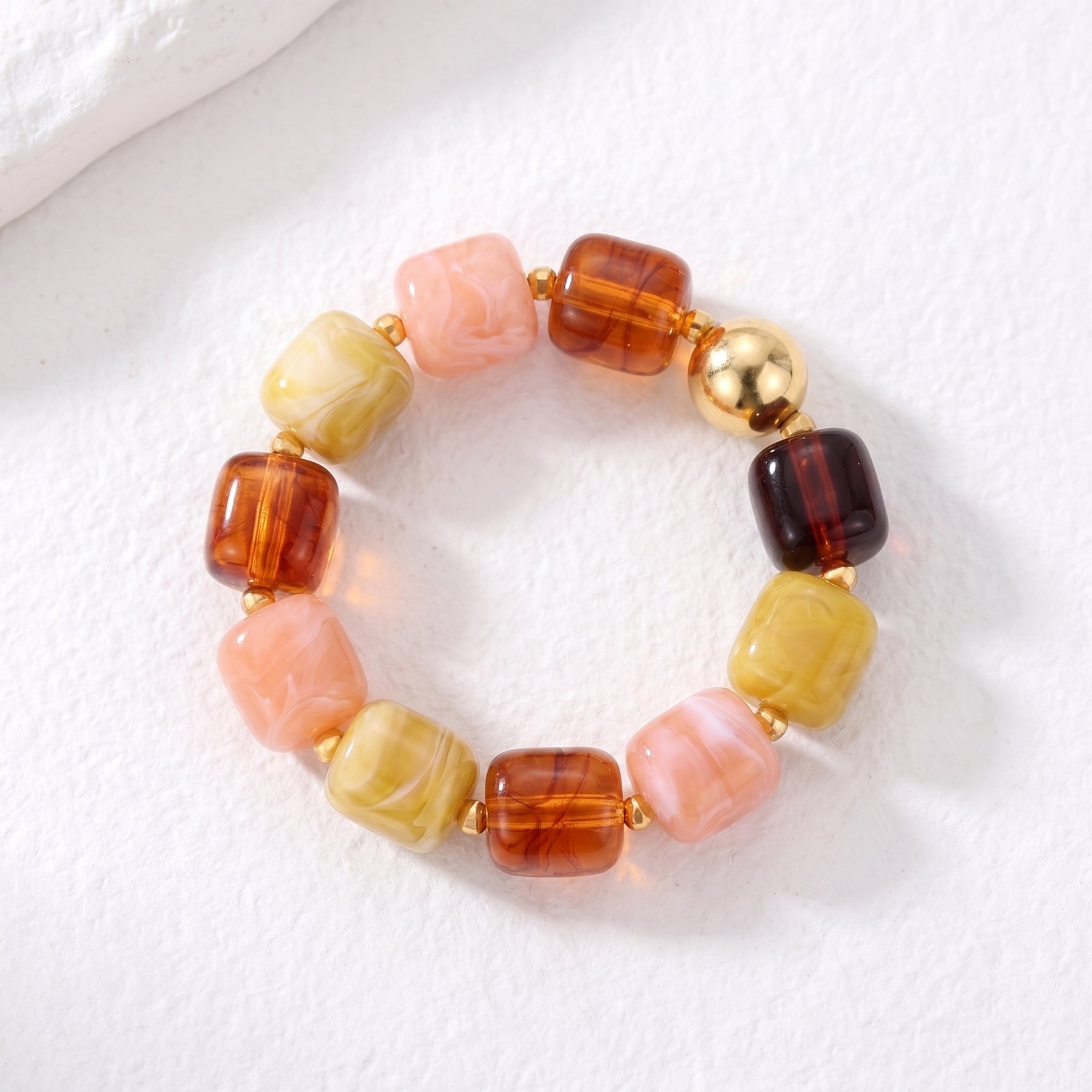 Autumn Ember Mixed Chunky Bracelet
