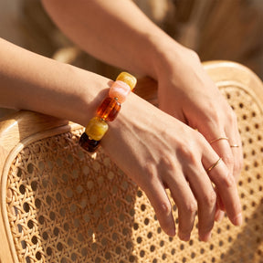 Autumn Ember Mixed Chunky Bracelet