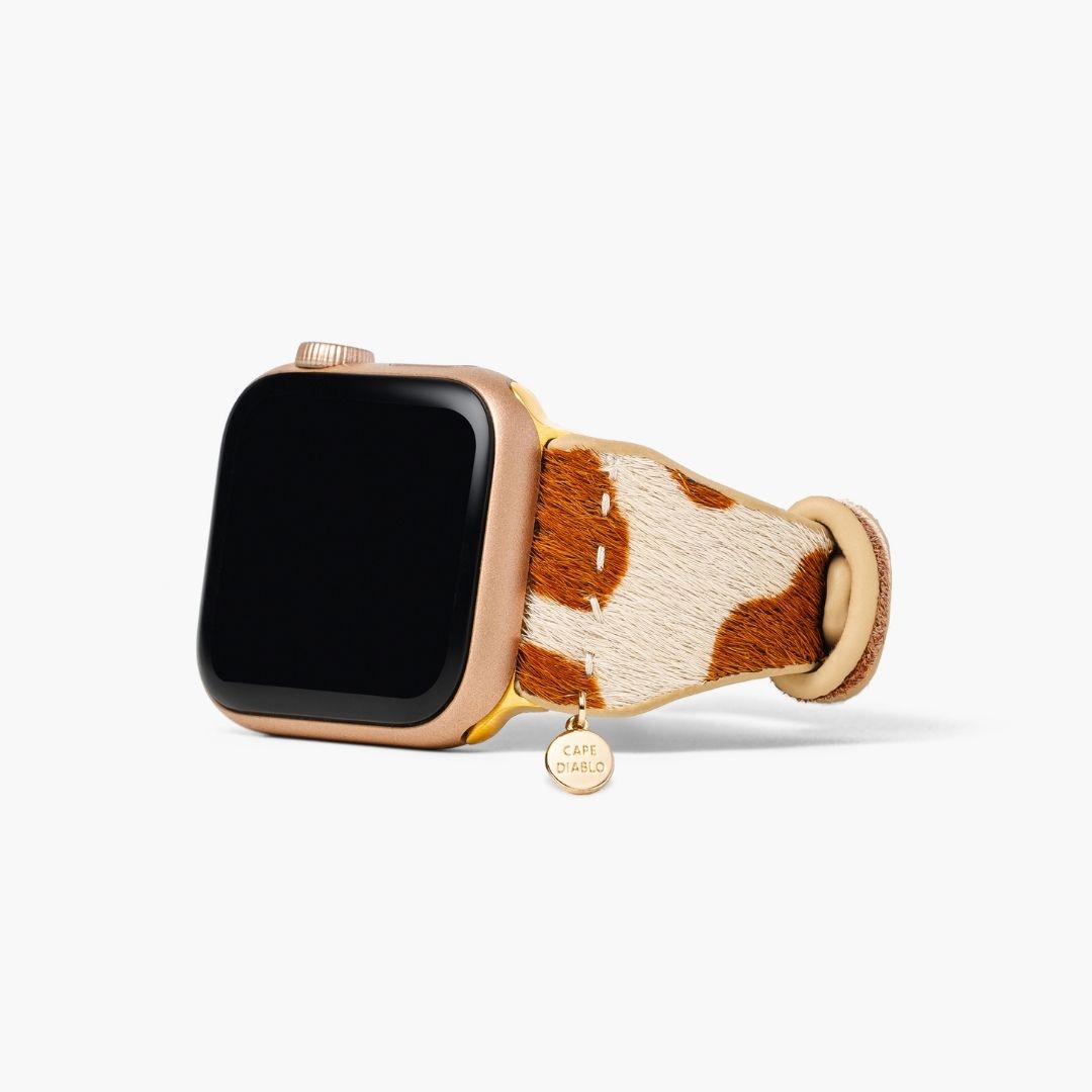 Savannah Sleek Leather Apple Watch Strap