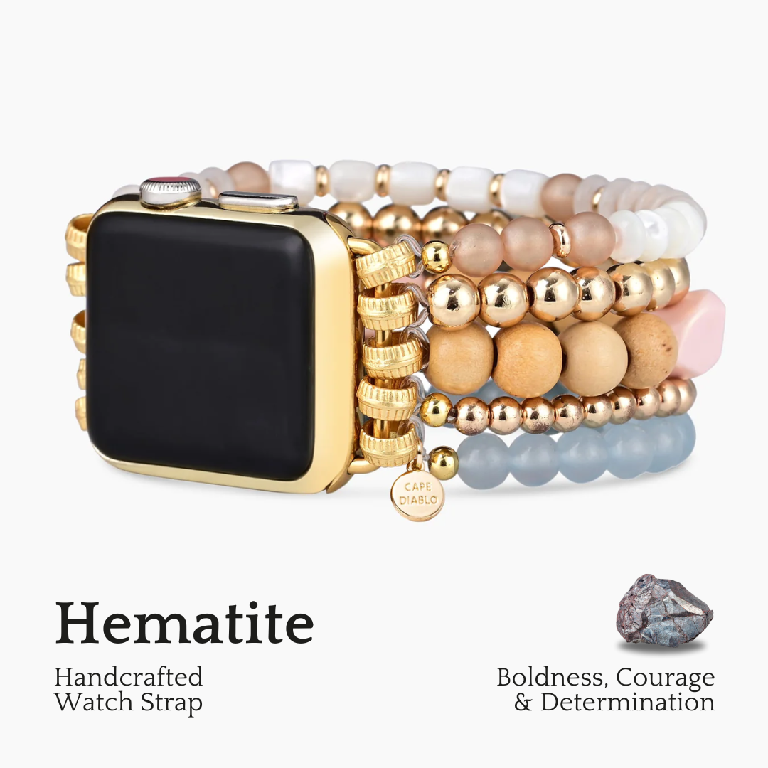 Apricot Mist Stretch Apple Watch Strap