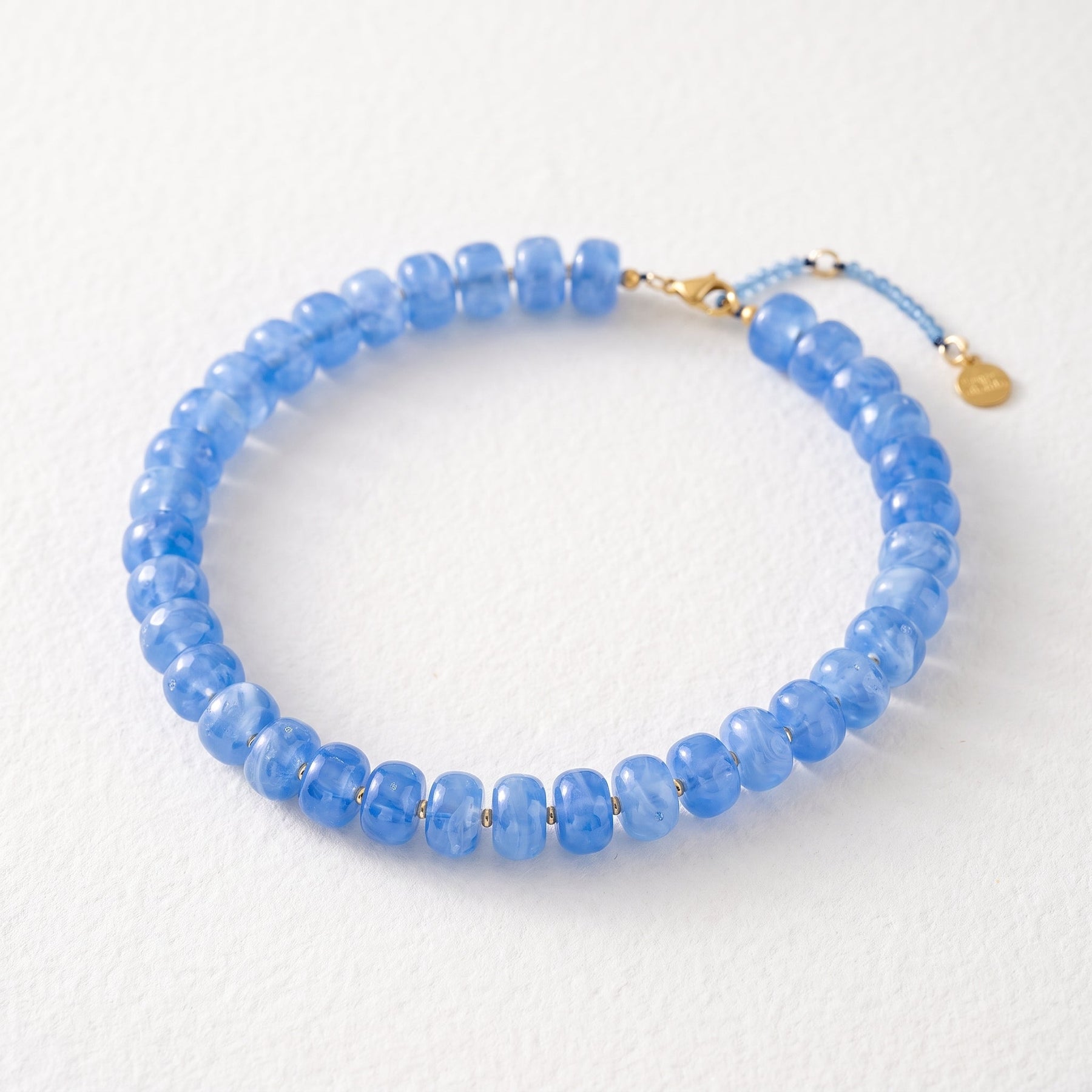 Chunky Blue Horizon Necklace