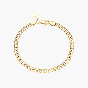 Cuban Bracelet (Gold) 5mm