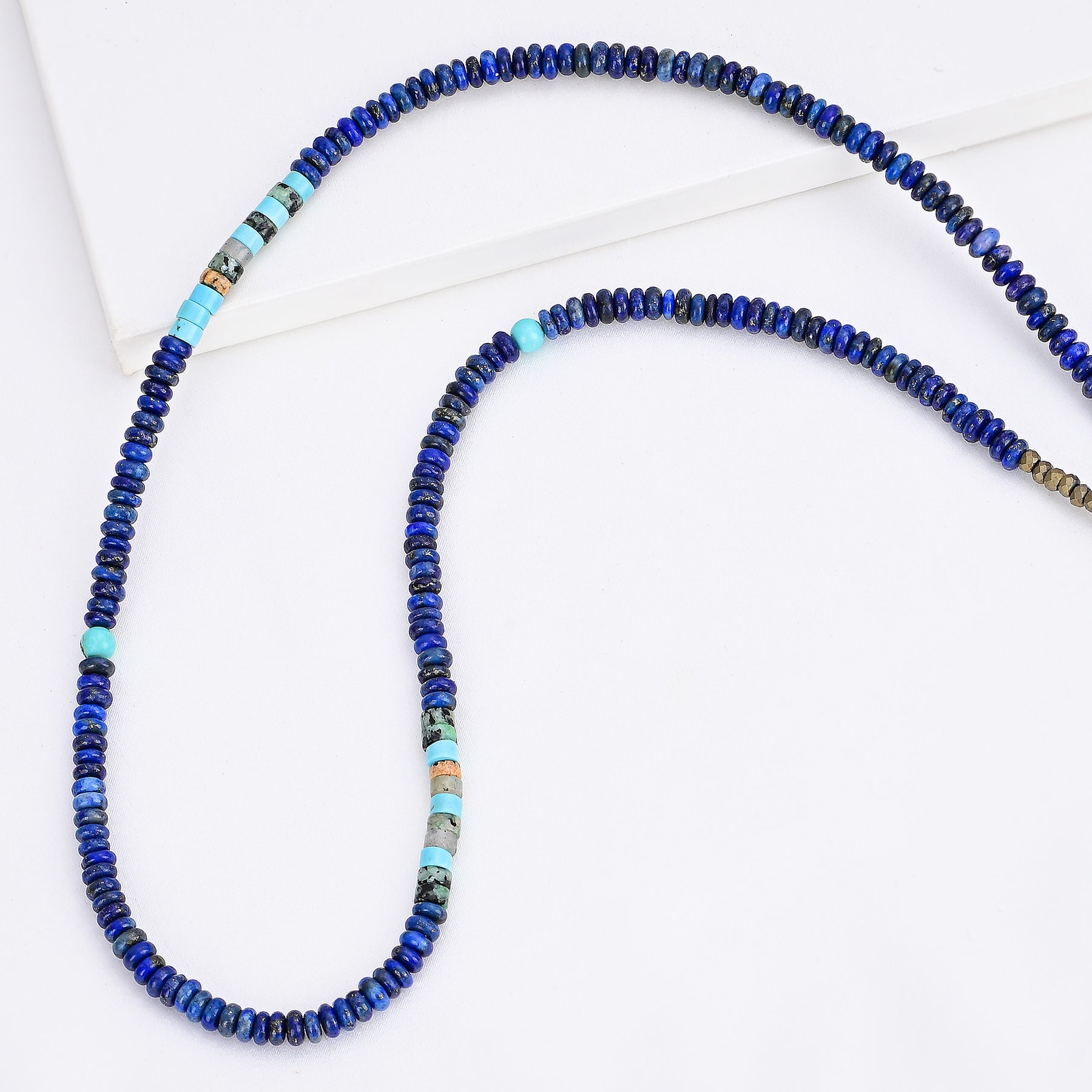 Men's Deep Blue Horizon Necklace