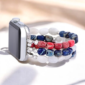 Independence Flame Stretch Apple Watch Strap