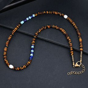 Men's Cobalt Earth Necklace