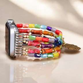 Lotus Chakra Stretch Apple Watch Strap