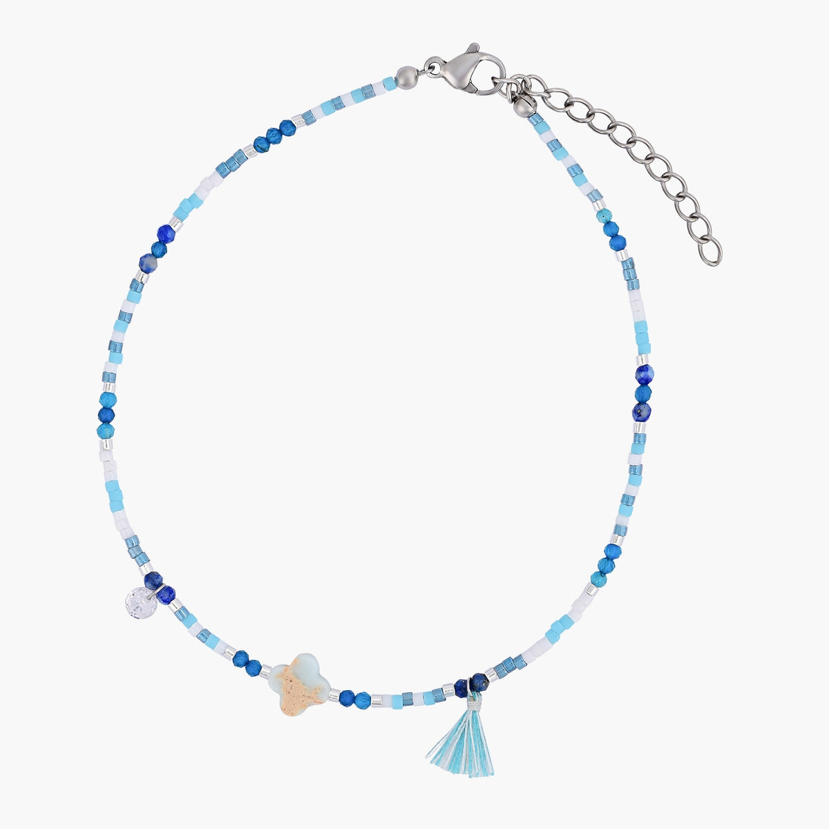 Ocean Breeze Lapis Anklet