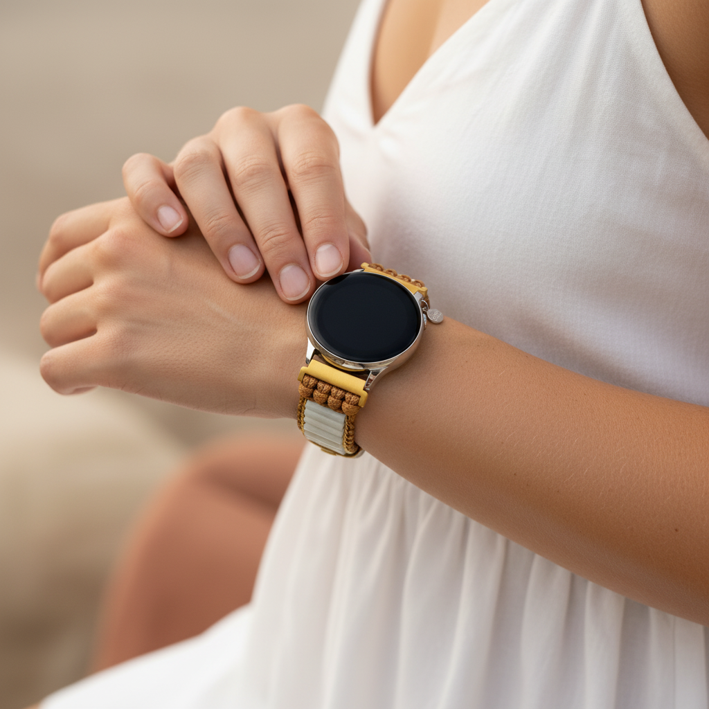 Amazonite Protection Samsung Galaxy Watch Strap