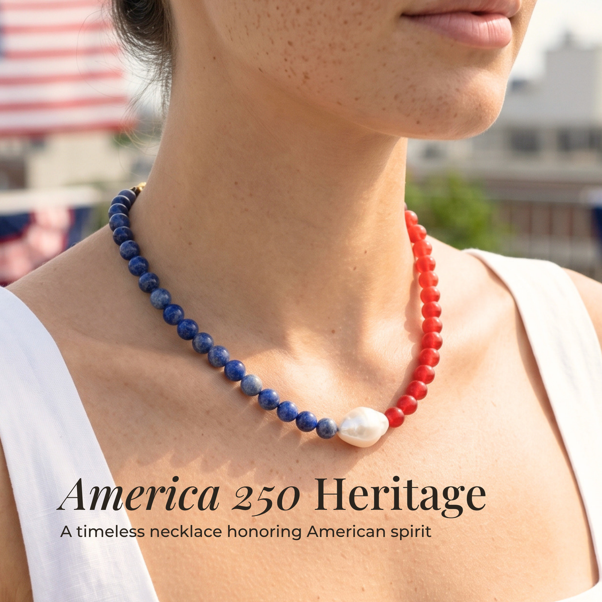America's 250th Heritage Necklace