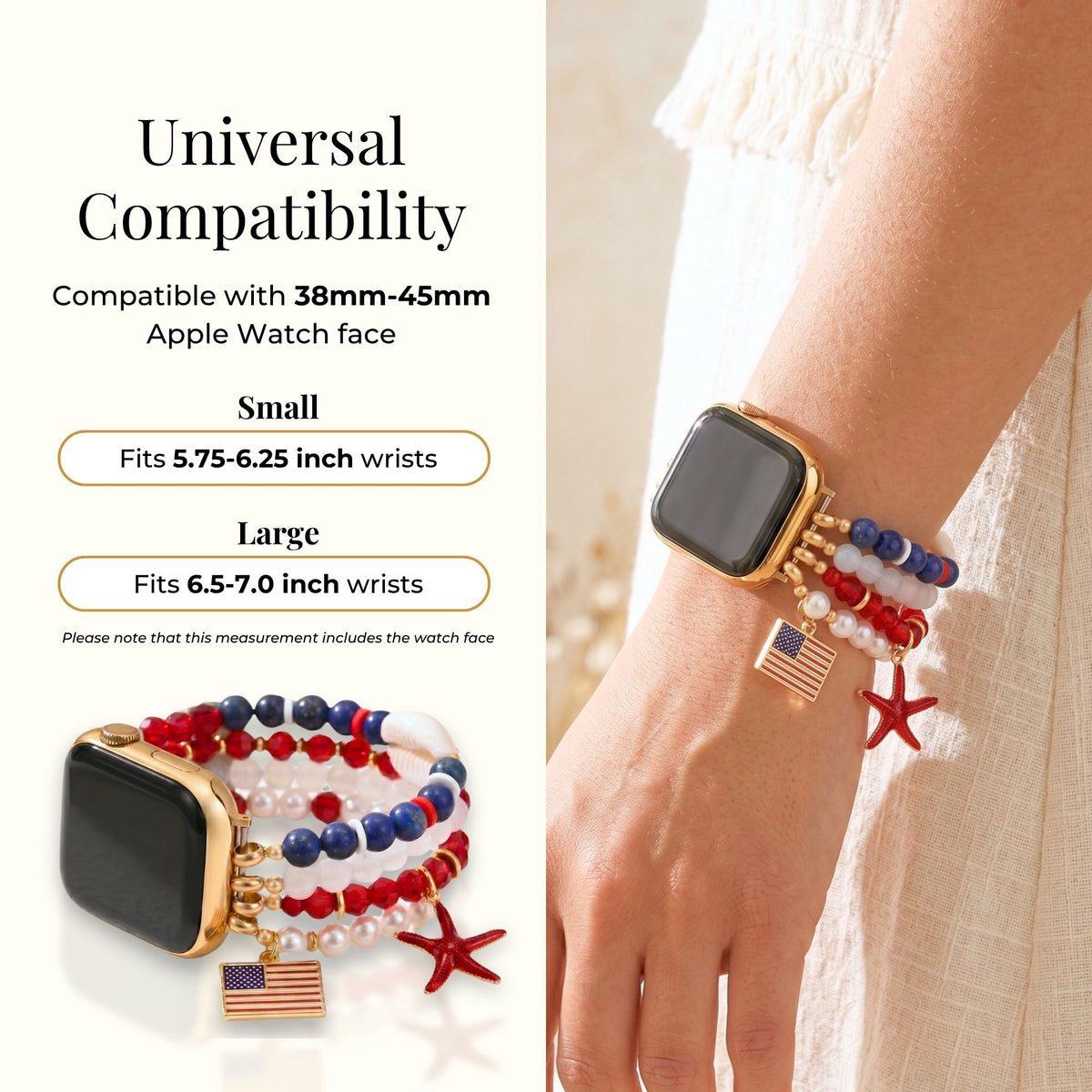 American Dream Stretch Apple Watch Strap
