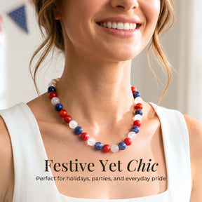 Chunky America 250 Beaded Necklace