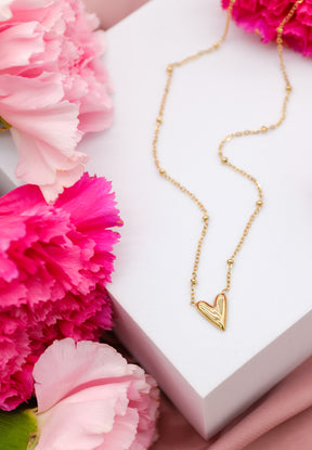 Love's Whispers Valentine Necklace