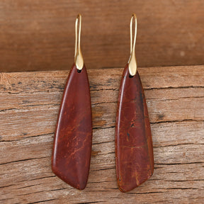 Forest Ember Drop Earrings