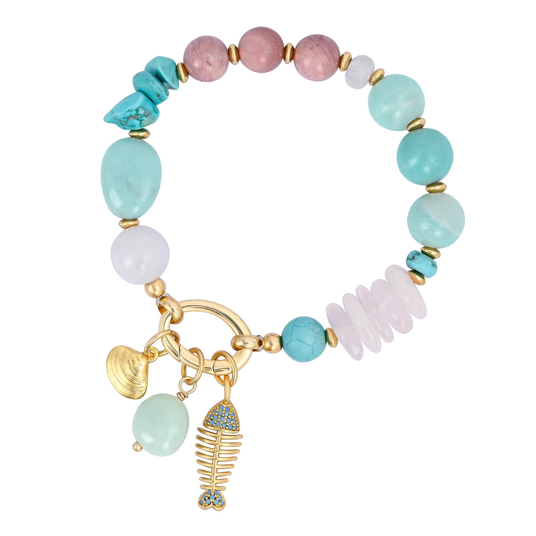Amazon Wave Charm Bracelet