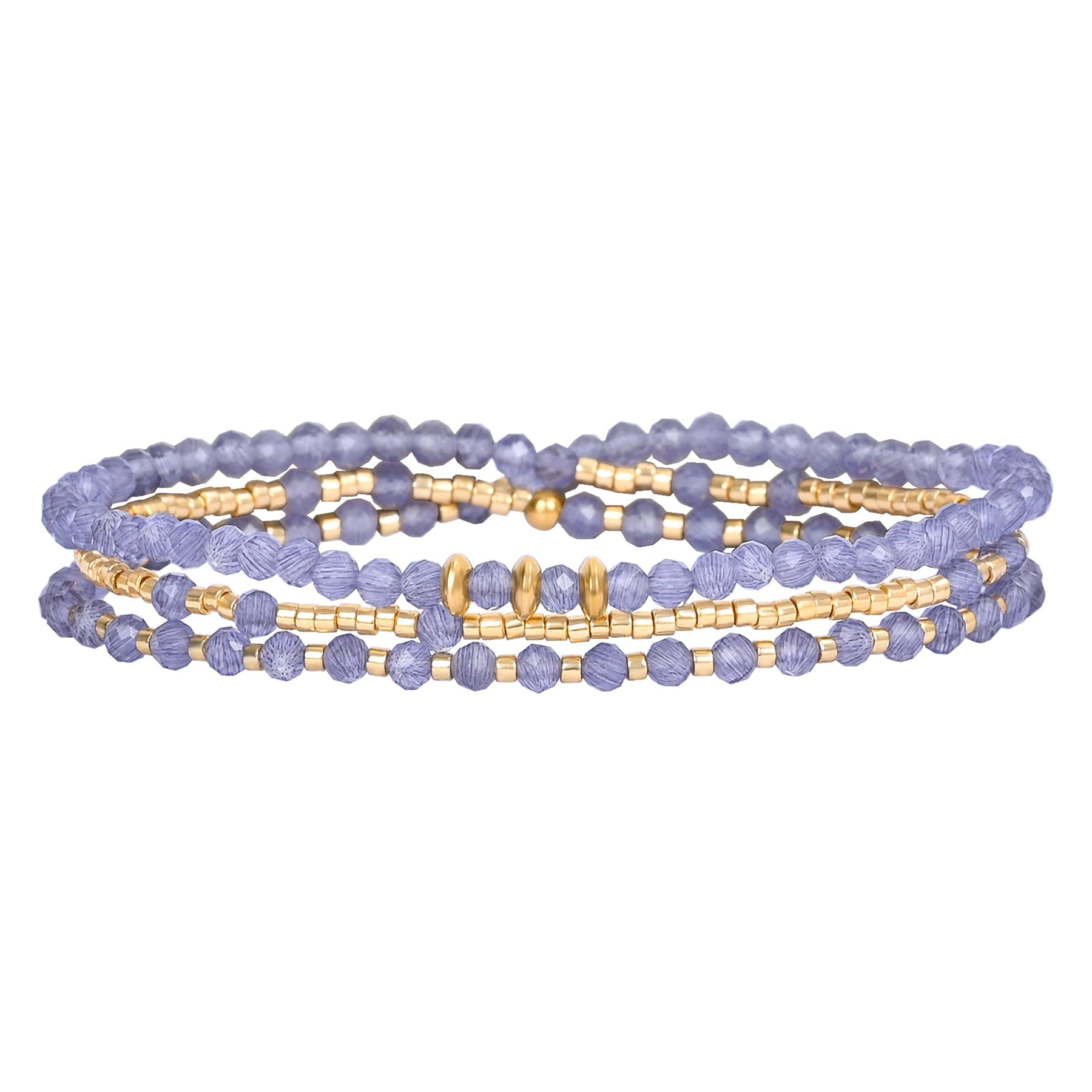 Lilac Glow Multi-Style Bracelet/Necklace