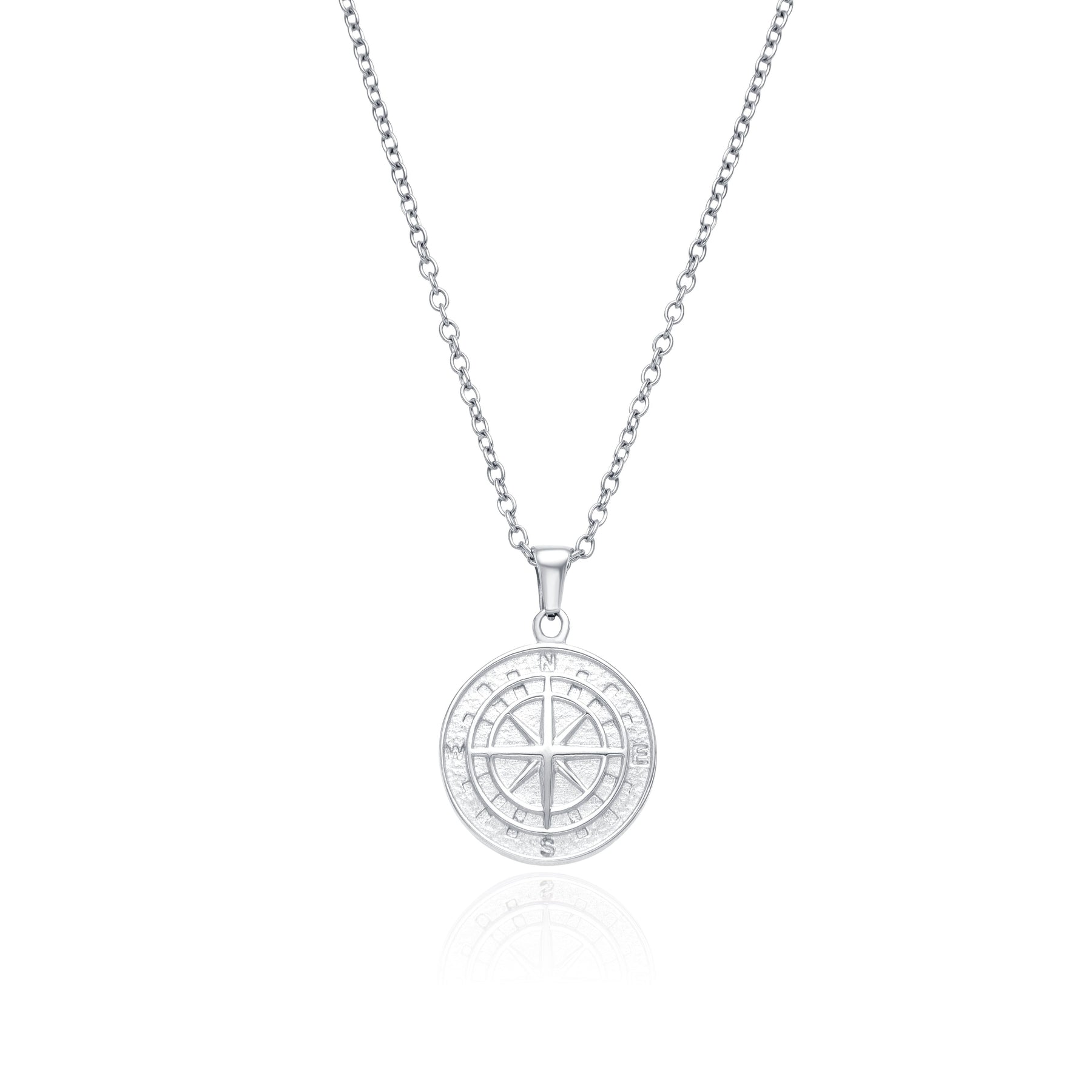 Compass Pendant (Silver)