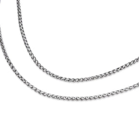 Wheat Chain (Silver) 3mm