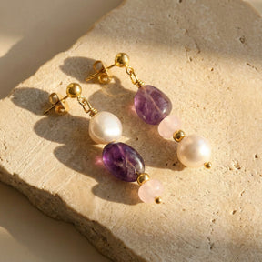 Amethyst Glow Earrings