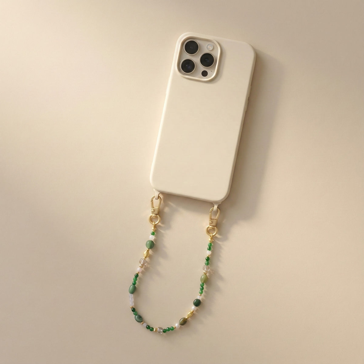 Emerald Wave Phone Chain