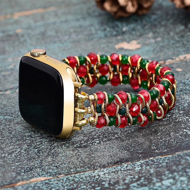 Christmas Charm Stretch Apple Watch Strap