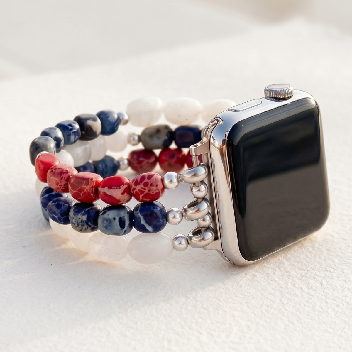 Independence Flame Stretch Apple Watch Strap