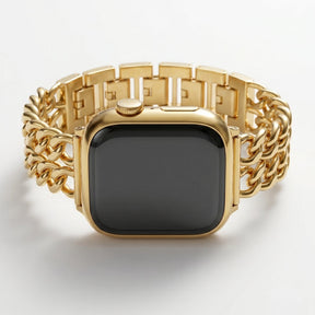 Gold Curve Luxury Apple Watch Strap