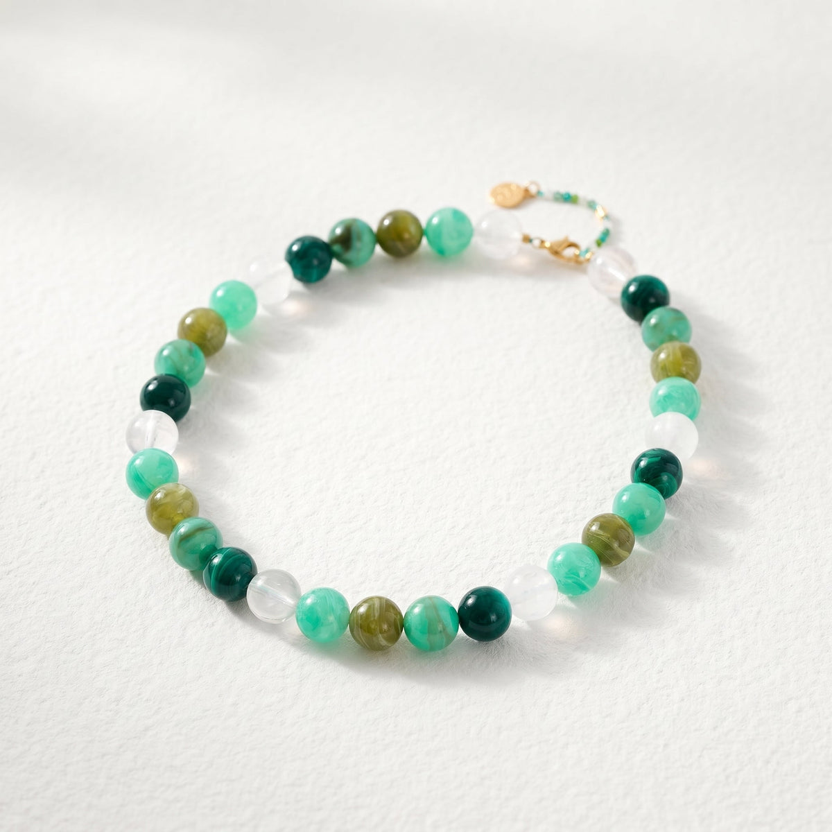 Chunky Rainbow Beaded Necklace