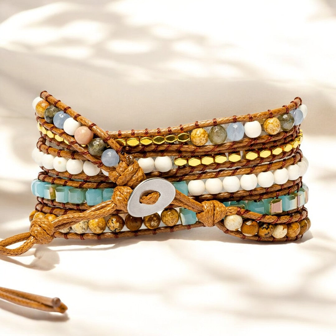 Blue Earth Jasper Apple Watch Strap