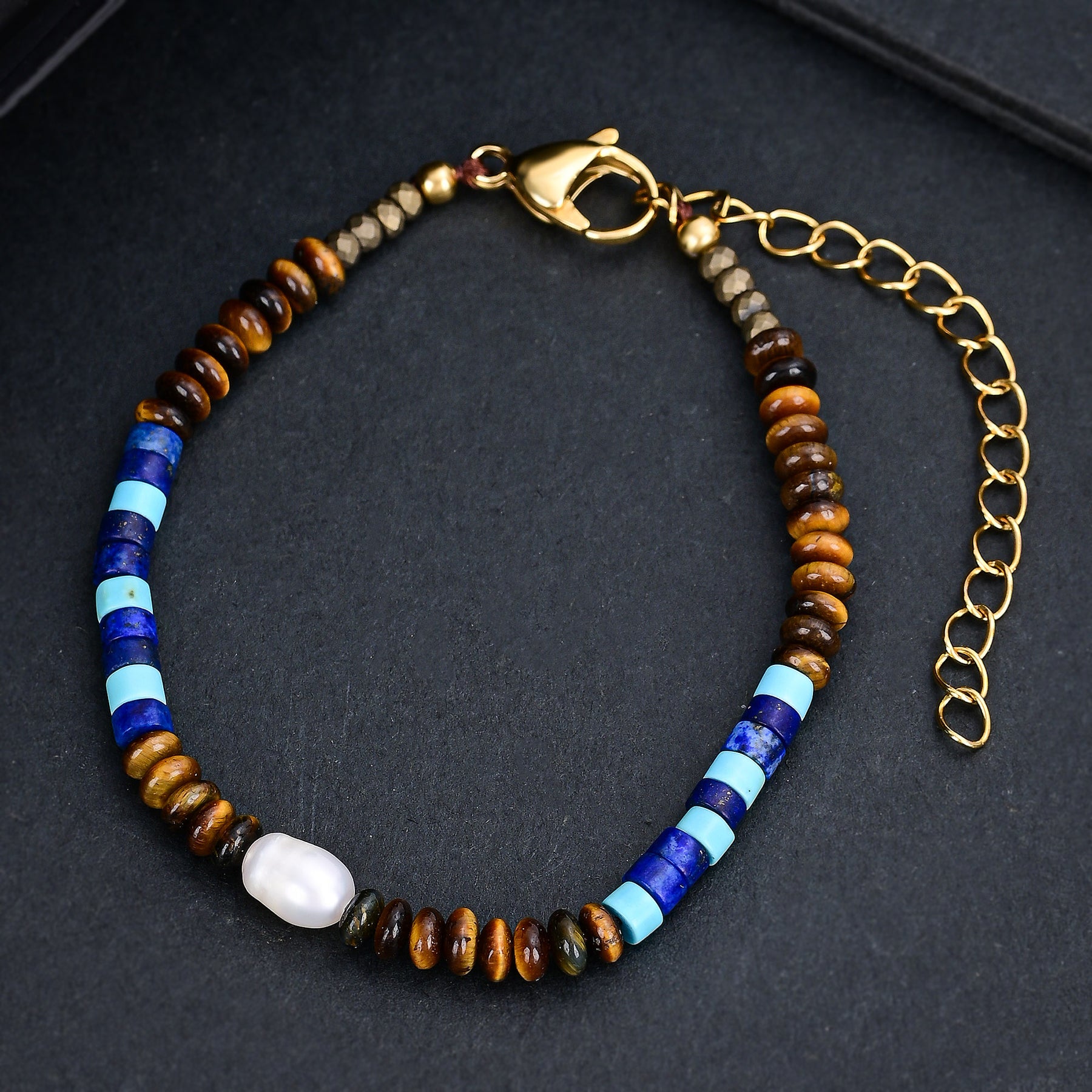 Men's Cobalt Earth Bracelet